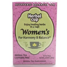 HERBAL CUP TEA 女士護理草本茶茶包, 16件, 1.6克
