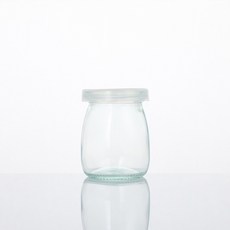 玻璃布丁杯 100ml 布丁瓶 慕斯杯 奶酪杯 玻璃甜點杯, 透明, 1個