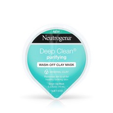 Neutrogena 露得清 深層清潔淨化洗去泥面膜, 1盒, 1入