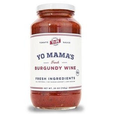 yo mama's foods 法國勃根地紅酒番茄醬, 1個, 708g