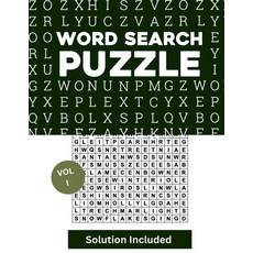 (英文圖書) Word Search for Adults Large Print Word Find Book: Word Search Puzzle Books W... 平裝版, Laura Bidden, 英文