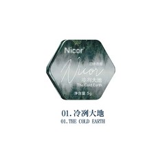 Nicor 男士固體香膏 持久留香 隨身攜帶 淡香 體香膏, 5g, 1個