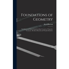 (英文圖書) Foundations of Geometry: Euclidean and Bolyai-Lobachevskian Geometry. Projective Geometry. By... 精裝版, Hassell Street Press, 英文