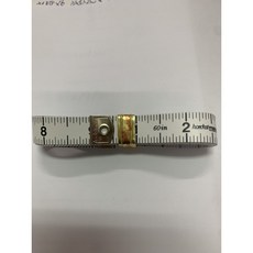 hoechstmass 德國製 精準測量 柔軟耐用 皮革量尺, 白色, 1個