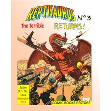 (英文書) Reptisaurus the terrible n°3 平裝版, Blurb, 英文