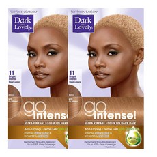 Dark and Lovely 強烈的超鮮豔的顏色在深色的頭髮上, 2個, 11 明亮的金發女郎