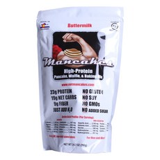 高蛋白煎餅、華夫餅和烘焙混合酪乳, 1個, 700克