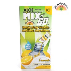 Lily of the desert 蘆薈保健沖泡飲, 檸檬水, 16包