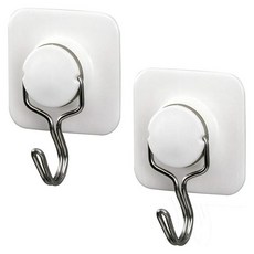 LEC壁掛勾 WH-097, 1個, 白色