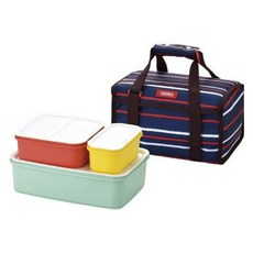 THERMOS 膳魔師 居家保鮮便當盒 DJF-4003, 1個, 海軍藍