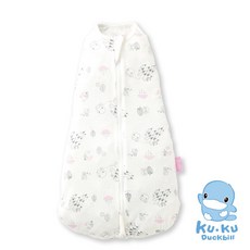 酷咕鴨 嬰兒懶人包巾 涼感透氣防踢睡袋