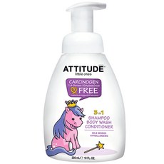 ATTITUDE 孩童3合1野莓洗面乳, 300ml, 1份