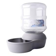 Aspen pet 寵物飲水機 9.5L, 1個, 灰色的