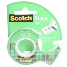 3M Scotch 隱形膠帶 1.3cm*11.4m, 1個