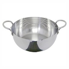 UMIC 不鏽鋼油炸鍋, 1個, 銀