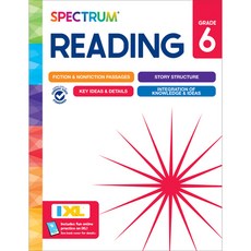 (英文圖書)Spectrum Reading Workbook Grade 6 平裝版, Spectrum, 英文