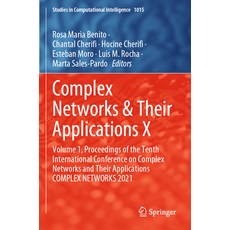 (英文圖書) Complex Networks & Their Applications X: Volume 1 Proceedings of the Tenth International Con... 平裝版, Springer, 英文