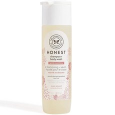 THE HONEST CO. 誠實公司 多效洗髮沐浴乳 甜杏仁香, 1瓶, 295ml