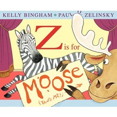 (英文圖書)Z Is for Moose 精裝版, Greenwillow Books, 英文
