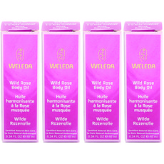 WELEDA 薇蕾德 身體油 野玫瑰香, 4個, 10ml