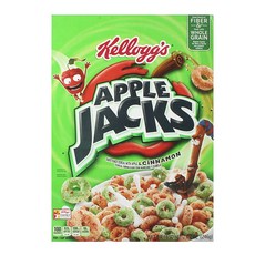 Kellogg's 家樂氏 Apple Jacks甜甜圈穀物脆片, 1盒, 246g