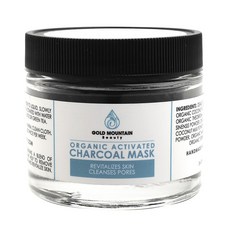 GOLD MOUNTAIN BEAUTY 活性炭毛孔清潔面膜 34g, 1個, 1個