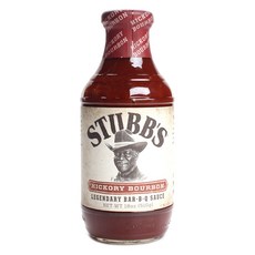STUBB'S 山核桃波本威士忌燒烤醬, 1個, 510克