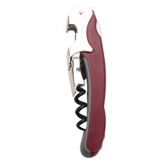 murano 雙鉸鏈開瓶器, 1個, 酒紅色