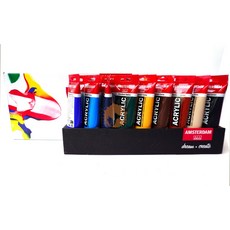 AMSTERDAM 阿姆斯特丹 壓克力顏料 Acrylic 120ml 18色套組