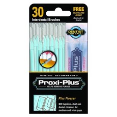 Majestic Drug 包括 Proxy-Plus 牙間刷加牙線旅行盒, 1個, 30件