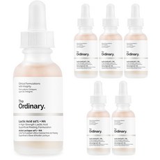 The Ordinary 果酸 10%+HA 2%精華液, 6瓶, 30ml
