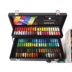 【汶采】法國申內利爾手工極軟粉彩120色專家級短支經典黑盒組, 詳見包裝