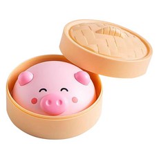 【台灣現貨】蒸籠造型可愛動物暖暖寶 USB充電 小豬款 老虎款 電暖蛋 交換禮物 充電式 防寒 保暖