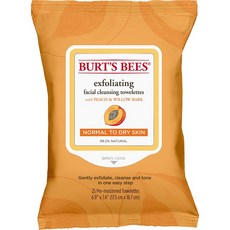 BURT'S BEES 潔面毛巾 17.5 x 18.7cm, 桃柳皮, 1個, 25件