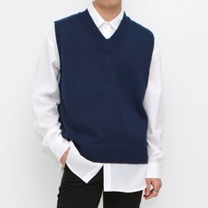 CONFIAR 基本款V領針織背心 TC6401
