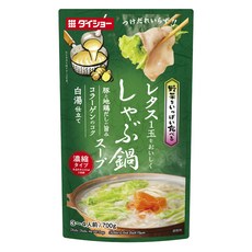 DAISHO 大逸昌 濃縮豬雞白湯風味高麗菜涮涮鍋湯底, 1包, 700g