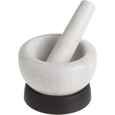 chef'n 大理石磨藥缽 防滑矽膠底座, 1個