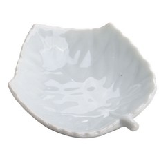 HIC 茶 整齊葉白茶包托盤 茶盤, 1個, 白色的