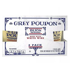 Grey Poupon 狄戎芥末 2 粒, 1個