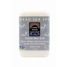 ONE WITH NATURE 死海礦物三重溫和皂, 200g, 1個