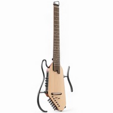 Donner HUSH I PRO 原木色 旅行靜音木吉他 可攜式藍牙練習神器, natural