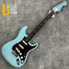Fender FSR-C Hybrid II Strat RW DNB 電吉他 - 反拍樂器限定款, 詳見包裝, 丹寧藍, 1個