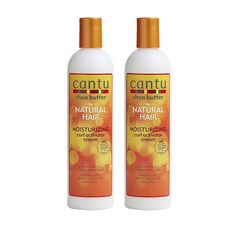 cantu 乳木果油保濕捲髮霜, 2個, 355ml