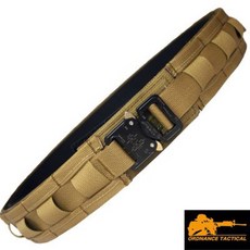 《K.T.T.》ORDANCE Tactical molle Belt 戰術模組腰帶 Okinawa, 黑色