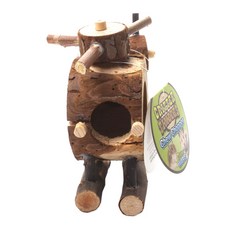 Critter Ware Timbers 小動物咀嚼玩具, 1個, 棕色的