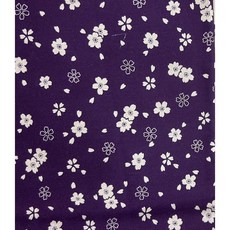 上巧手創 日本和風櫻花布料，服裝手作拼布材料，紫色, 詳見包裝, 詳見包裝, 紫色