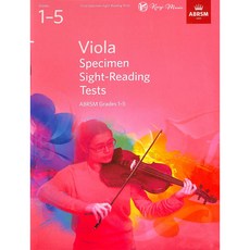 凱翊︱ABRSM 中提琴視奏測試1-5級樂譜，提升應試能力，輕鬆準備ABRSM檢定考試, 英國皇家中提琴檢定視奏練習本1-5級
