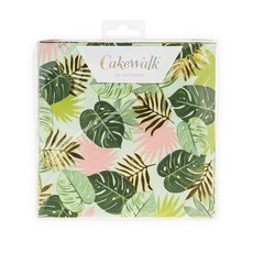 Cakewalk Monstera Design 餐巾紙 20 張, 1包, 混色, 20張