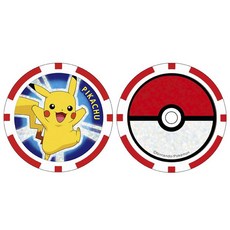 PoKeMoN 寶可夢 高爾夫球標記, 1個, 皮卡丘