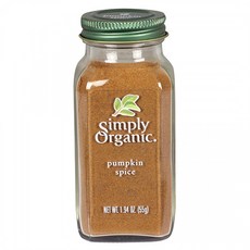 Simply Organic 南瓜香料, 1個, 55g
